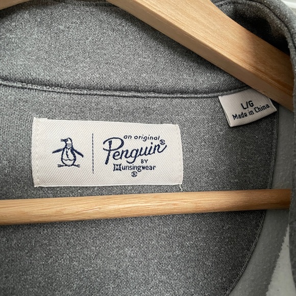 Original Penguin Golf Quarter Zip - Picture 3 of 3